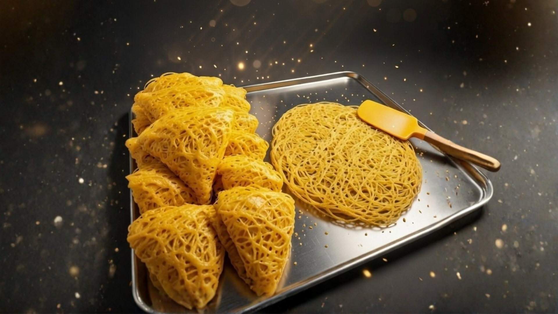 Golden Roti Roti Kirai – The Golden Net Bread of Southeast Asia | Roti Kirai Delights